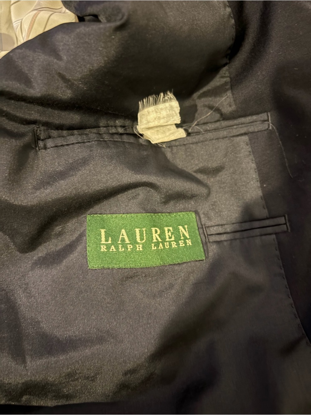 Lauren Ralph Lauren Black Men’s Dress Pants with Green Label